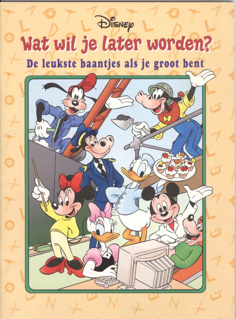 Disney Wat Wil Je Later Worden Dehandsboekentekoop Nl