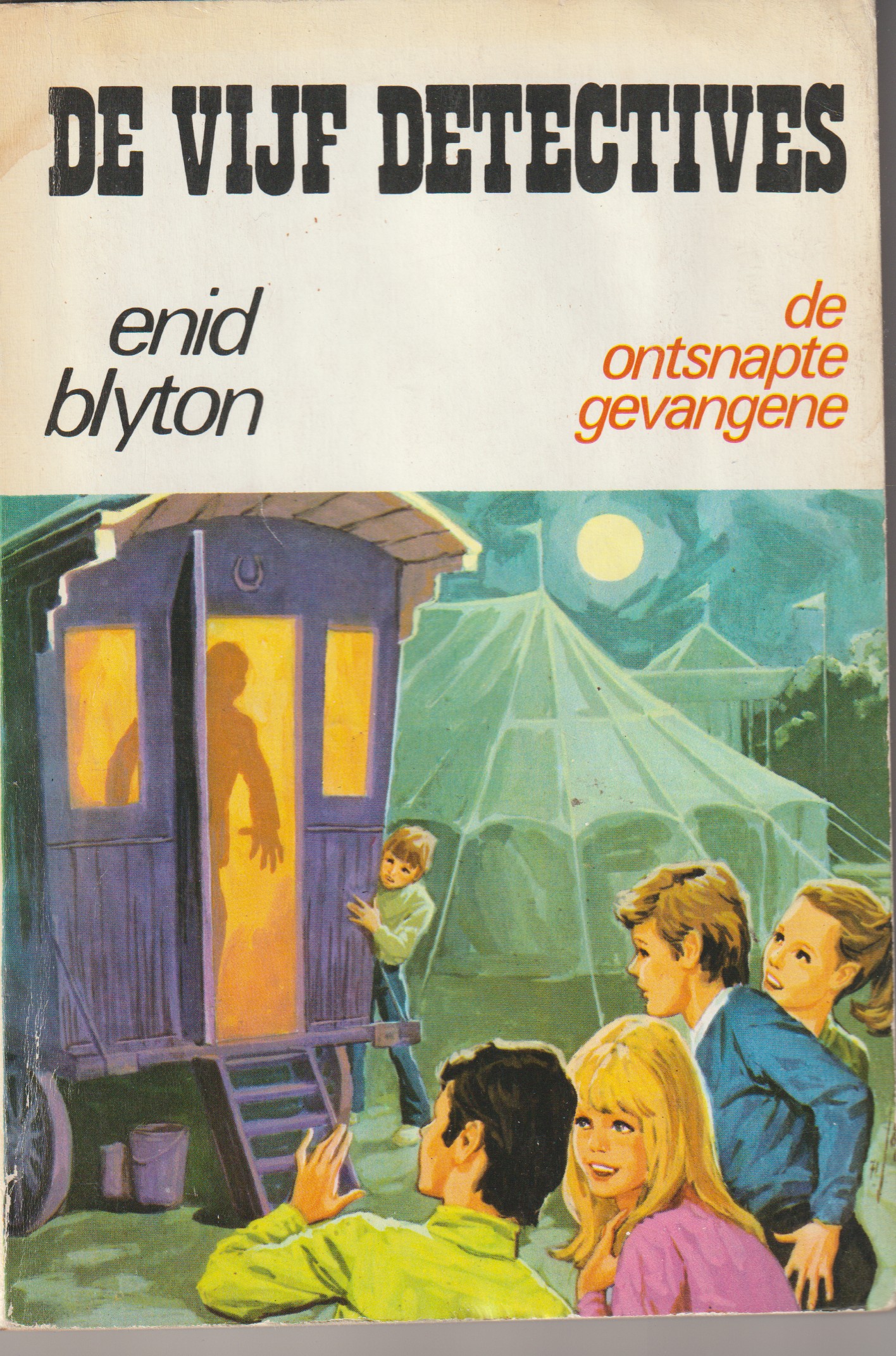 Blyton, E. - De vijf detectives - De ontsnapte gevangene